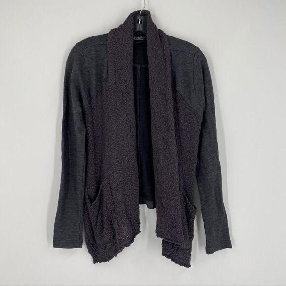 Lucky Brand Women’s Open Waterfall Front Long Sleeve Cardigan size S - Picture 1 of 3